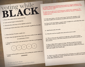 Voting While Black