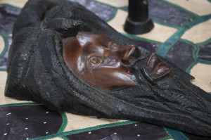 Meramec housekeeper wraps up Black History Month with her collection of African art