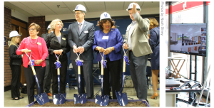 Construction of the Center for Nursing and Health Sciences begins in April